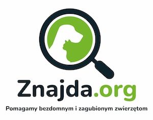 Obrazek przedstawiający logo strony, psa i kota wtulonych w siebie.
